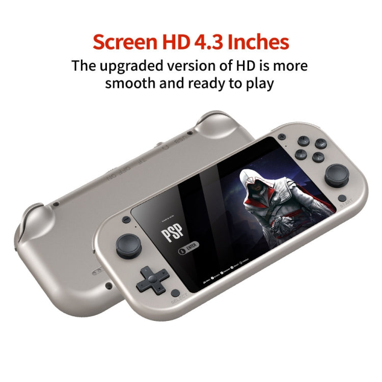M17 128GB HD 4.3 inch High Brush Display Screen Retro PSP Remote Sensing Home Game Console