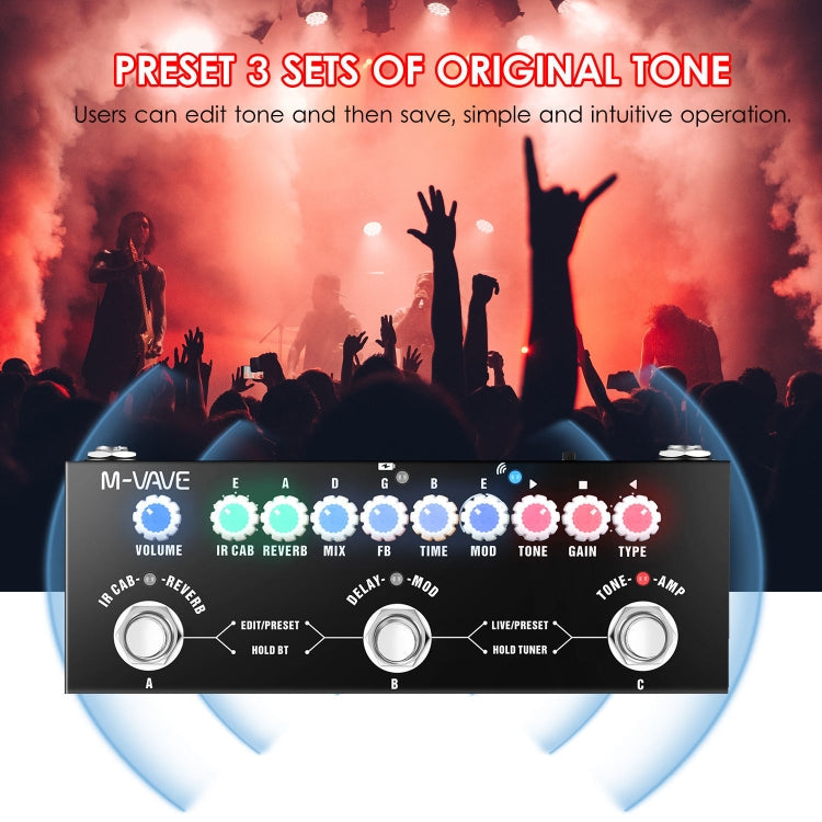 M-VAVE Cube Baby Guitar Effect Device Guitar Accessories