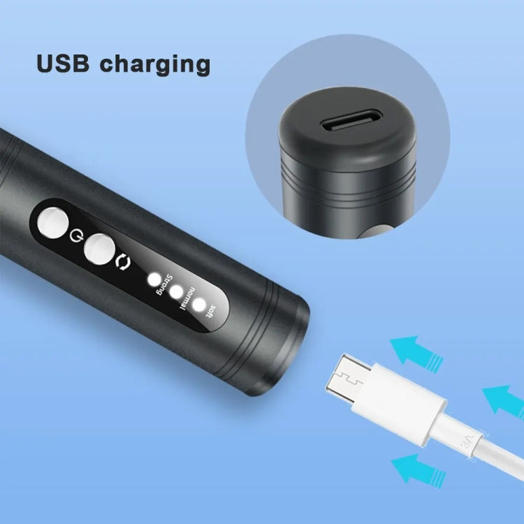 HX-08 USB Charging Portable Manicure Remover and Polisher Home Nail Art Tools(Grey)