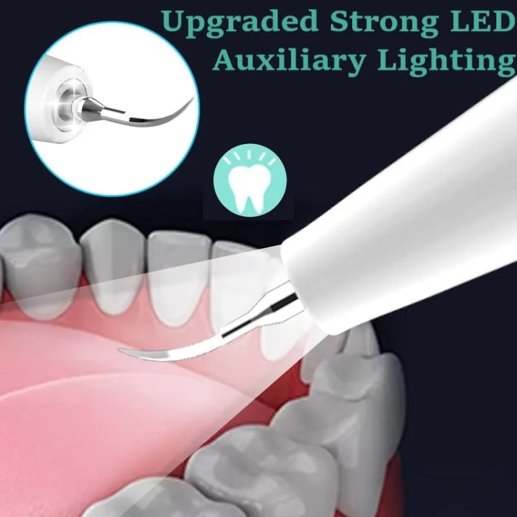 Ultrasonic Electric Dental Scaler Teeth Plaque Cleaner Dental Stone Removal With LED Light, Spec: Pacakge B with Accessories