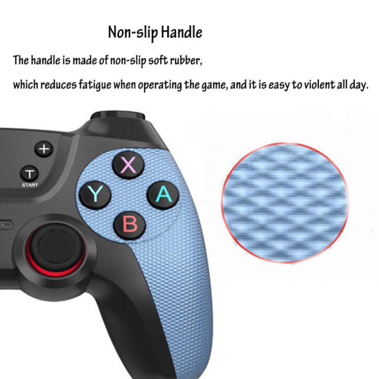For Switch Pro / PC / Android Wireless Bluetooth Game Controller With Wake-Up Vibration(Elegant White)