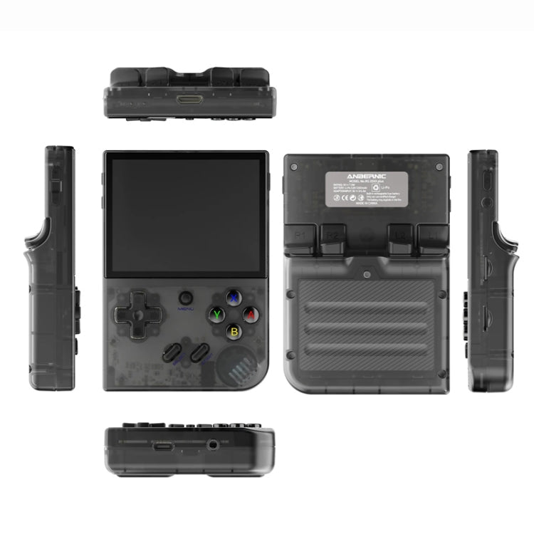 ANBERNIC RG35XX PLUS  Handheld Game Console 3.5-Inch IPS Screen Support HDMI TV 64GB+128GB(Transparent Black)