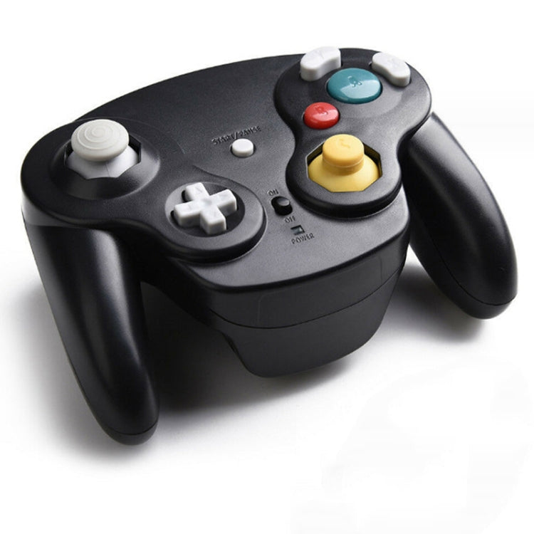 For NGC Gamepad 2.4G Wireless Gamepad Compatible With Wii(Black)