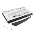 For PS5 Digital / Optical Drive Console Cooling Fan Controller Charging Base With Light Dock Stand(White)