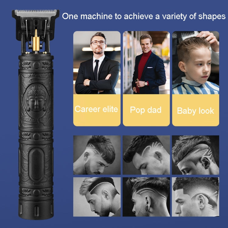 Household Haircutting Tools Electrical Haircut Pusher, Style: Dragon And Phoenix(Bronze)