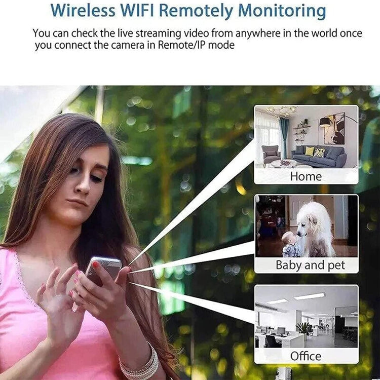 2 Million Pixel HD Home Smart WIFI Remote Mini 1080P Surveillance Camera, Specification: X5+64G