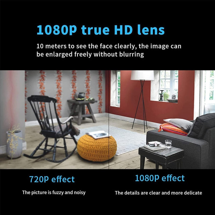 2 Million Pixel HD Home Smart WIFI Remote Mini 1080P Surveillance Camera, Specification: X5+64G