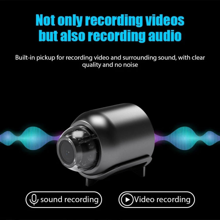 2 Million Pixel HD Home Smart WIFI Remote Mini 1080P Surveillance Camera, Specification: X5