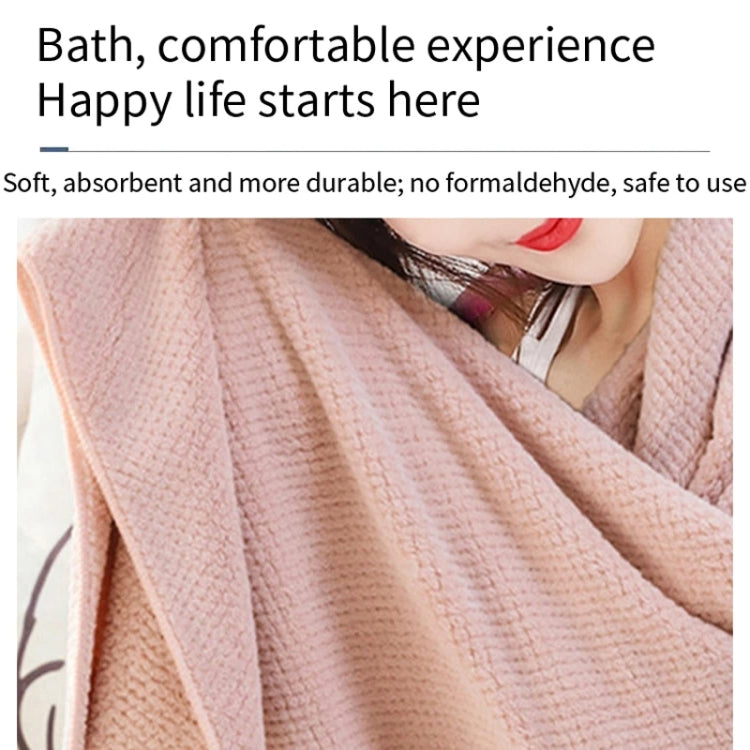 70x140cm Bath Shower Towel Home Hotel Extra Absorbent Bath Towel for Children and Adults(Blue)
