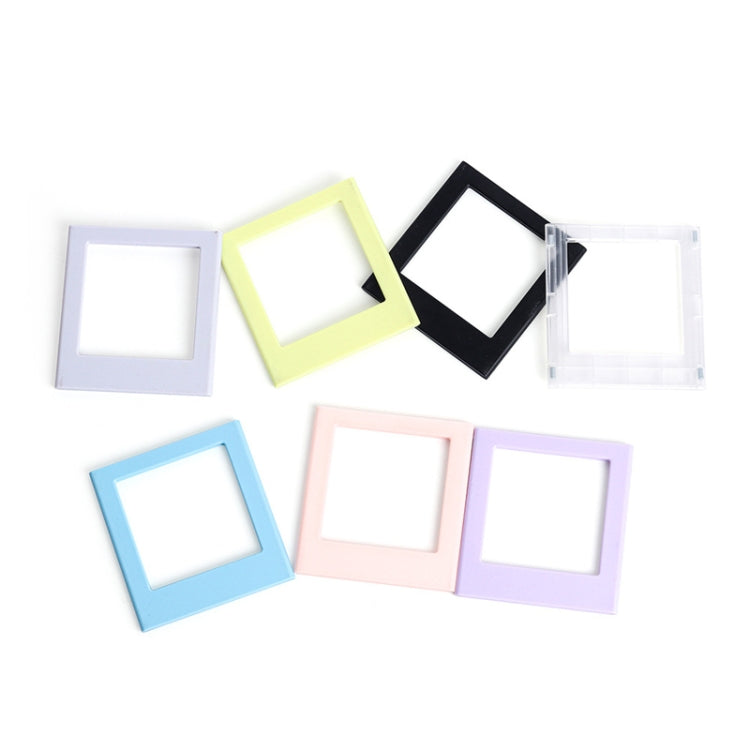 For Polaroid Square Photo Frame Magnetic Building Blocks Assembled Refrigerator Magnet(Random Color Delivery)
