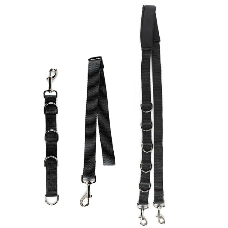 3pcs /Set Pet Bathing Beauty Table Fixed Lanyard Dog Tow Rope(Black)