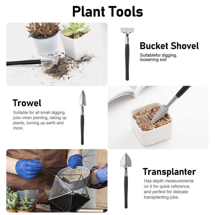 8pcs /Set Succulent Plant Gardening Tools Set Indoor Growing Removal Pots Horticultural Kits