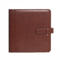 For Polaroid Square 288 Photo Ticket Bank Card Storage Book, Color: Brown