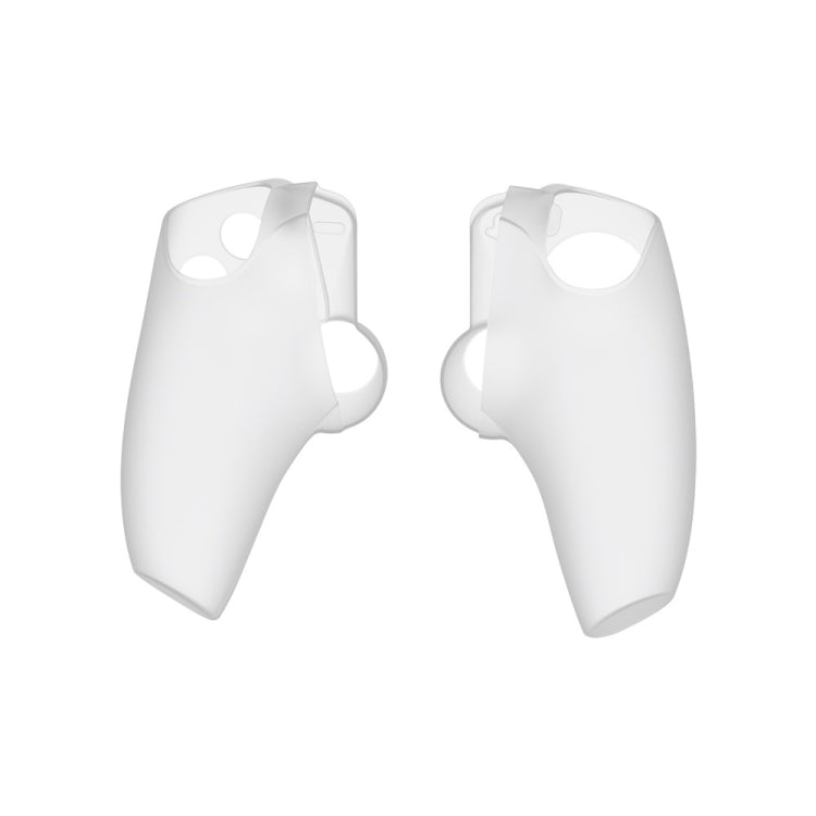 For PS5 PlayStation Portal Game Console DOBE Split Silicone Protective Case(White)