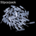 50pcs /Pack 4ml Jam Injection Baking Straw Disposable Plastic Dropper Jam Syringe, Model: Ordinary Dropper