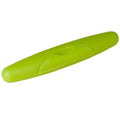 Travel Portable Wash Toothbrush Box Sealed Toothbrush Case With Lid And Lock(Green)