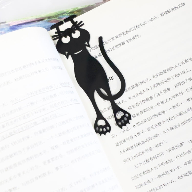 Hollow Acrylic Kitten Bookmark Label Card(OPP Packaging)