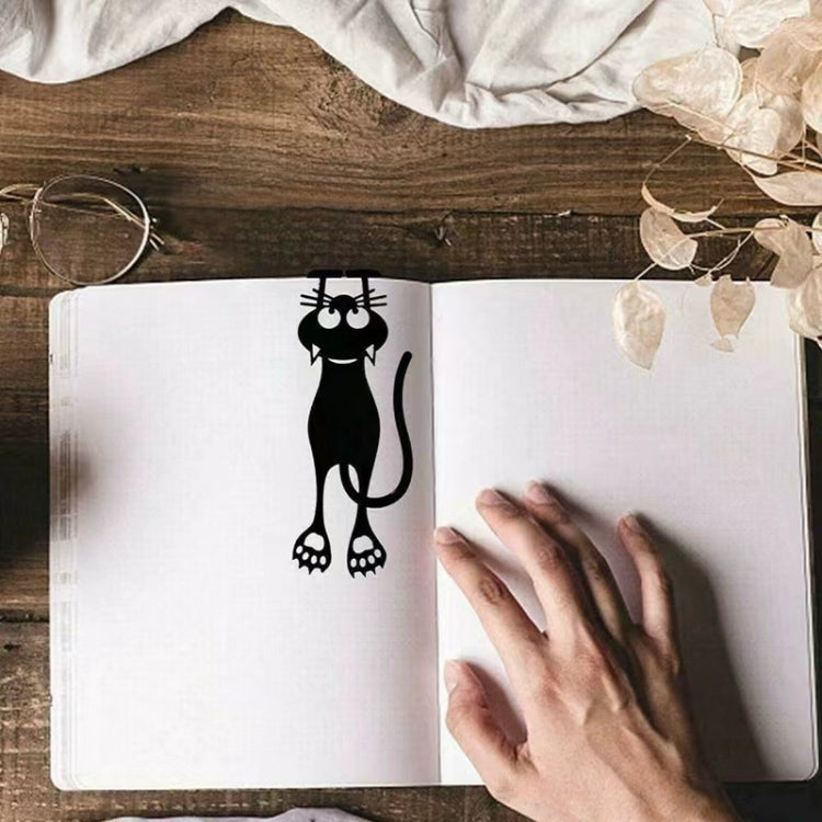 Hollow Acrylic Kitten Bookmark Label Card(OPP Packaging)