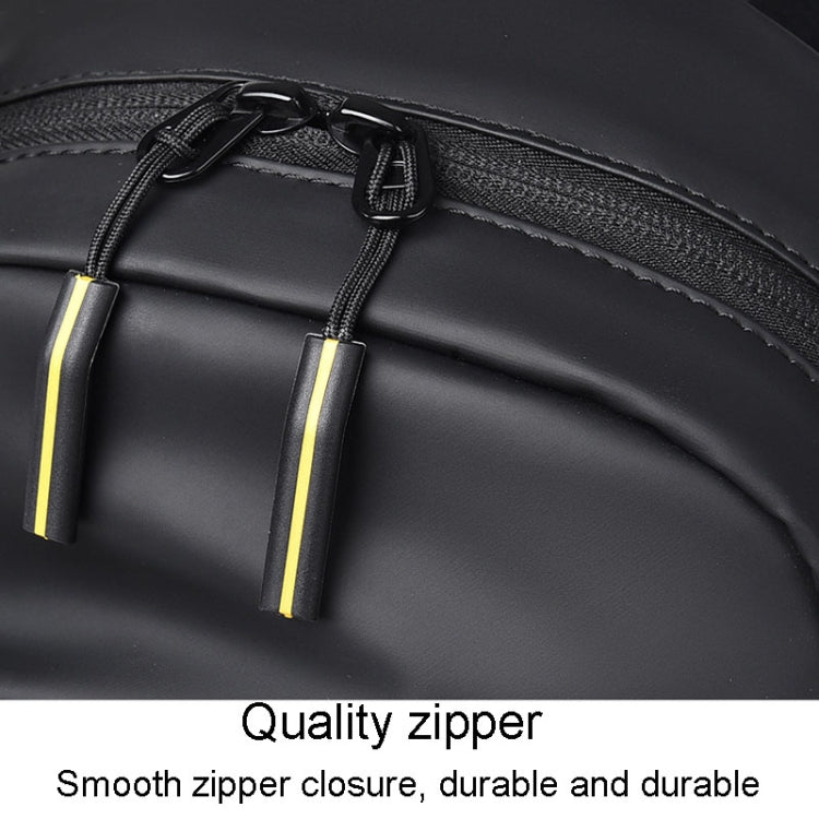 WEIXIER 2122 Casual Single-Shoulder Crossbody Chest Bag Large Capacity Waterproof Motorcycle Bag(Blue)