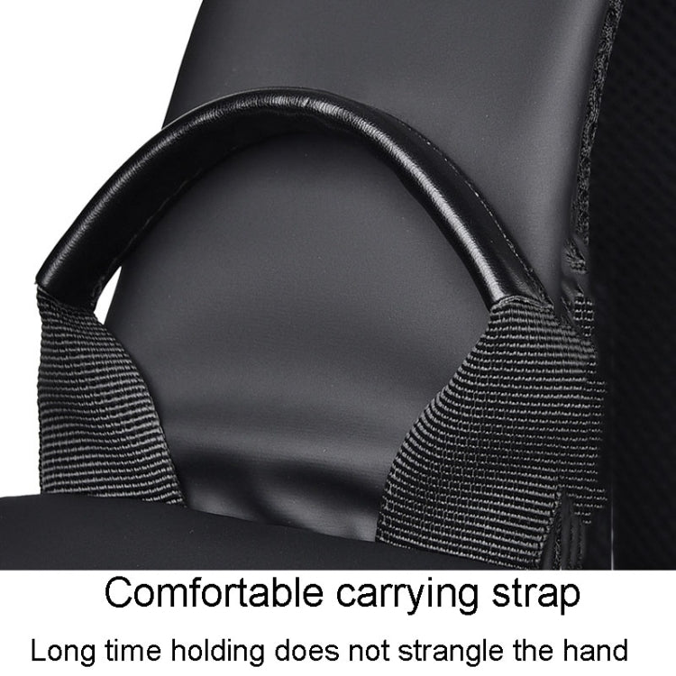 WEIXIER 2122 Casual Single-Shoulder Crossbody Chest Bag Large Capacity Waterproof Motorcycle Bag(Black)