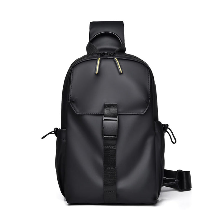 WEIXIER 2023 Large Capacity Crossbody Chest Bag Waterproof Cycling Sports Single Shoulder Packs(Black)