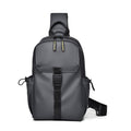 WEIXIER 2023 Large Capacity Crossbody Chest Bag Waterproof Cycling Sports Single Shoulder Packs(Gray)
