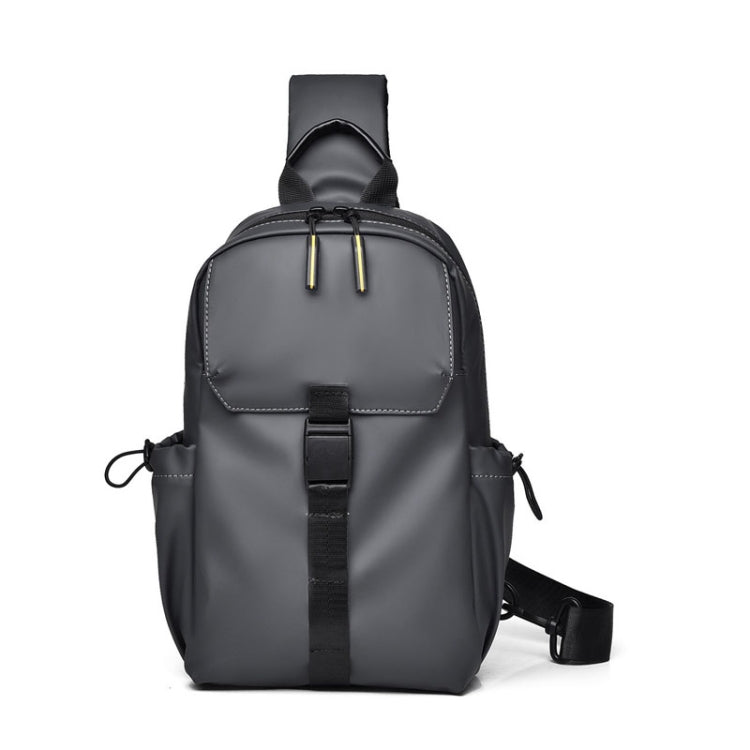 WEIXIER 2023 Large Capacity Crossbody Chest Bag Waterproof Cycling Sports Single Shoulder Packs(Gray)