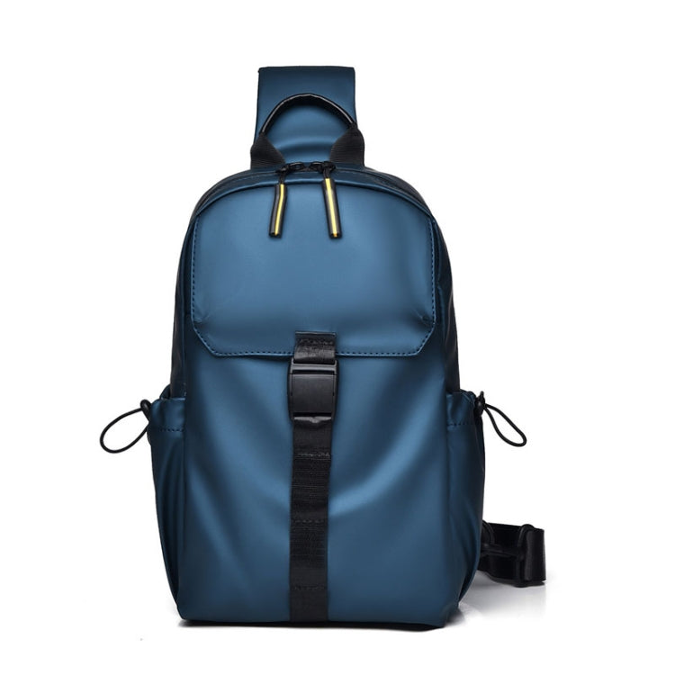 WEIXIER 2023 Large Capacity Crossbody Chest Bag Waterproof Cycling Sports Single Shoulder Packs(Blue)