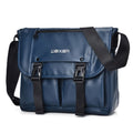 WEIXIER D269 Business Casual Mens Messenger Bag Large Capacity Workwear Functional Crossbody Packs(Blue)