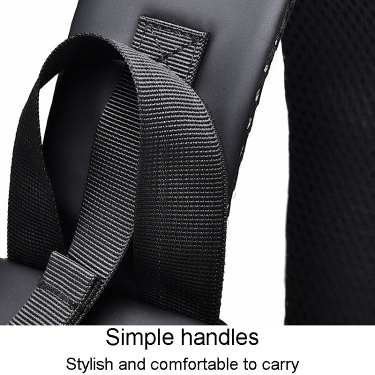 WEIXIER 6013 Casual Single-Shoulder Crossbody Packs Multifunctional Motorcycle Sports Chest Bag(Gray)