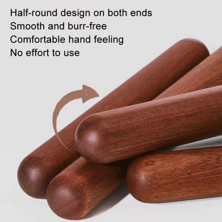 50x3.6cm Home Wooden Rolling Pin Nonstick Red Sandalwood Rolling Stick