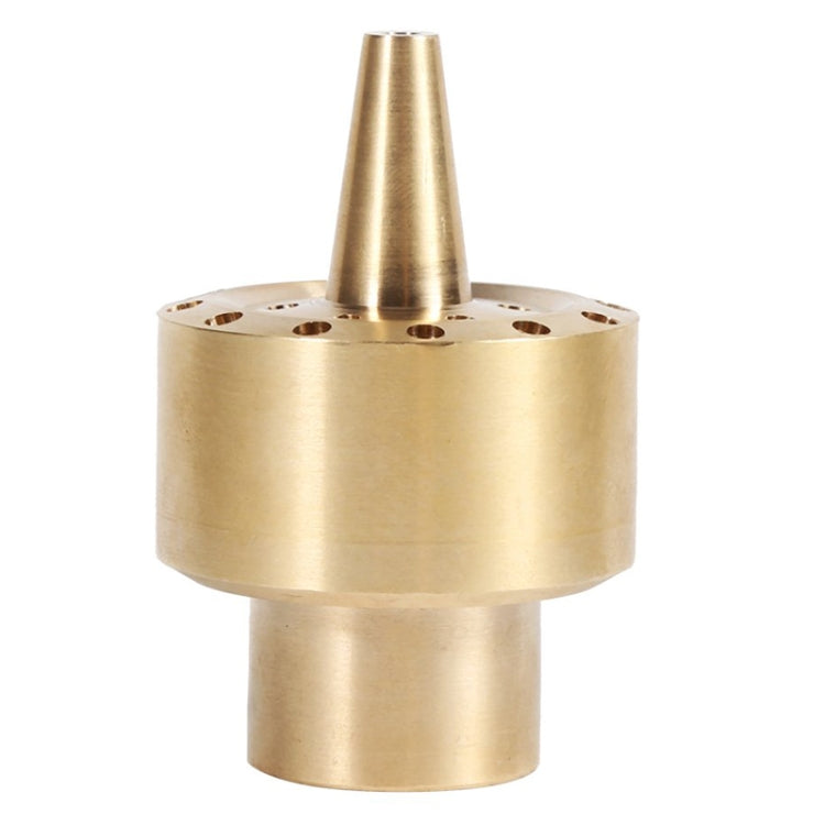 All Brass Flower Column Nozzle Inner Wire Garden Water Features Landscape Fountain Nozzle, Specification: 2 Points
