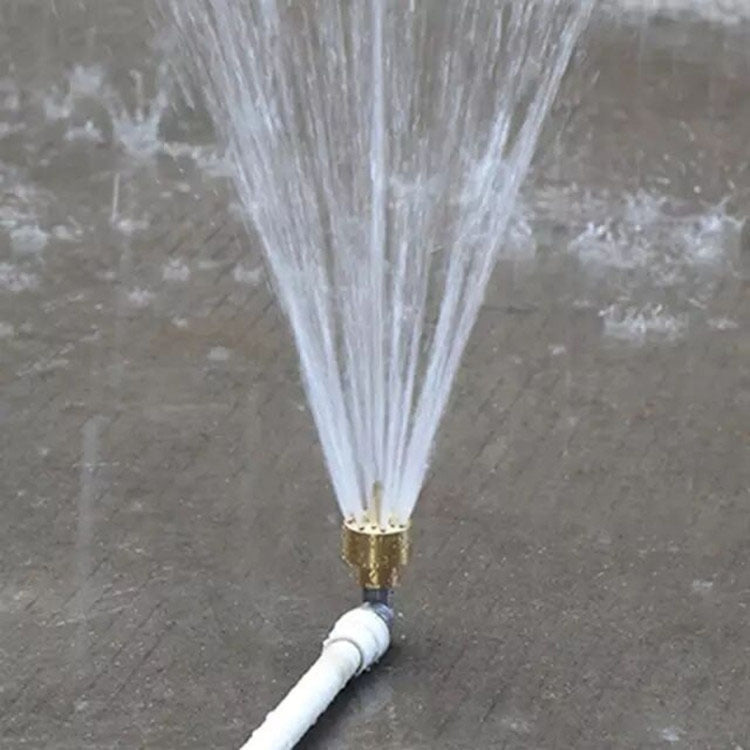 All Brass Flower Column Nozzle Inner Wire Garden Water Features Landscape Fountain Nozzle, Specification: DN20 6 Points