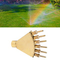 1 inch Copper Phoenix Tail Nozzle Water Landscape Fountain Equipment