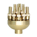 DN25 1 inch Copper Adjustable 3-Layer Flower Nozzle Waterscape Layer Flower Fountain Sprinklers