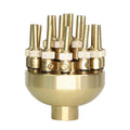 DN40 1.5 inch Copper Adjustable 3-Layer Flower Nozzle Waterscape Layer Flower Fountain Sprinklers