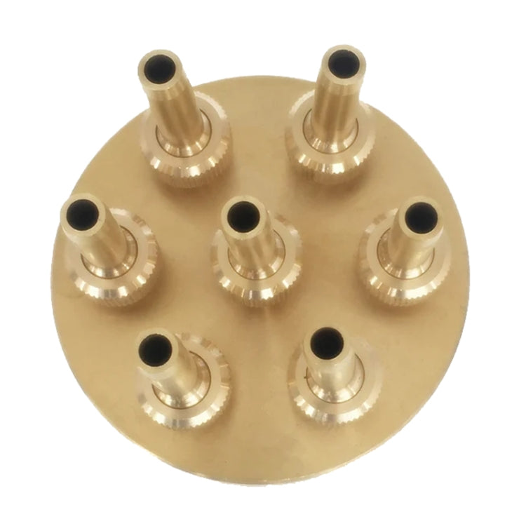 1.5 inch Copper Center Straight Up Nozzle Center Main Spray Plaza Landscaping Fountain Equipment