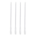 4pcs Pipe Brush Household Hair Cleaning Anti-Blockage Cleaning Rod Multi-Function Drainage Tools(White)