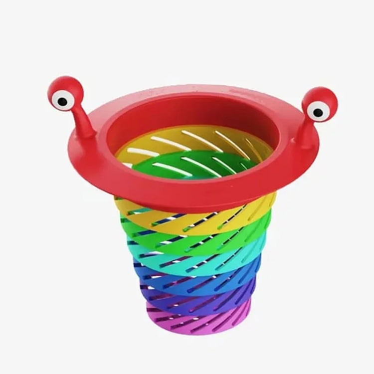 Retractable Rainbow Monster Universal Floor Drain Kitchen Sink Strainer(110x118mm)