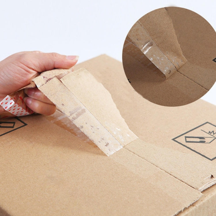 Blocking Tape Express Packaging Sealing Tape, Model: 45mmx100m(Transparent White)