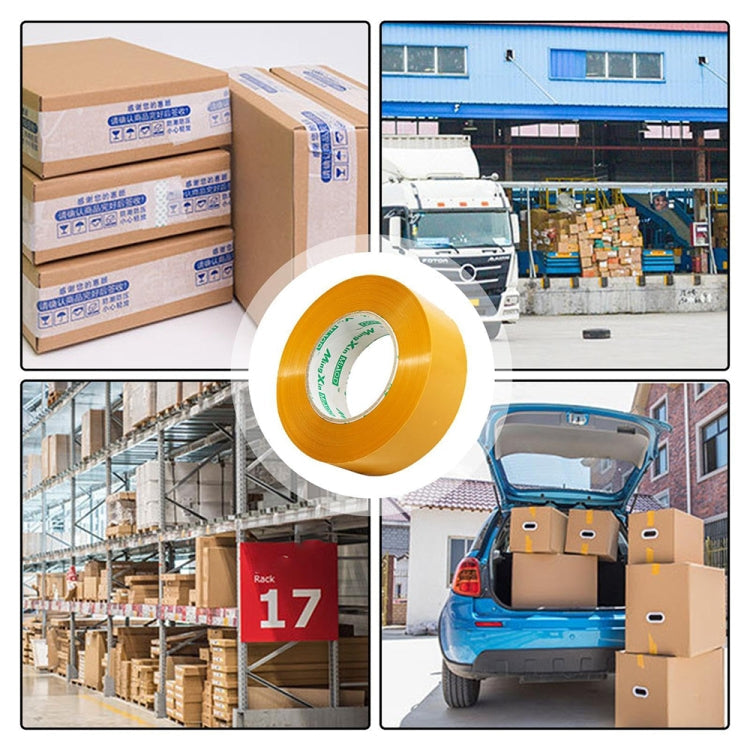 Blocking Tape Express Packaging Sealing Tape, Model: 45mmx100m(Transparent White)