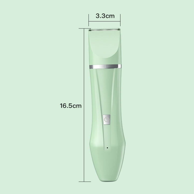 Multifunctional Pet Electric Shaver Cat And Dog Hair Clipper, Color: 4-in-1 Green