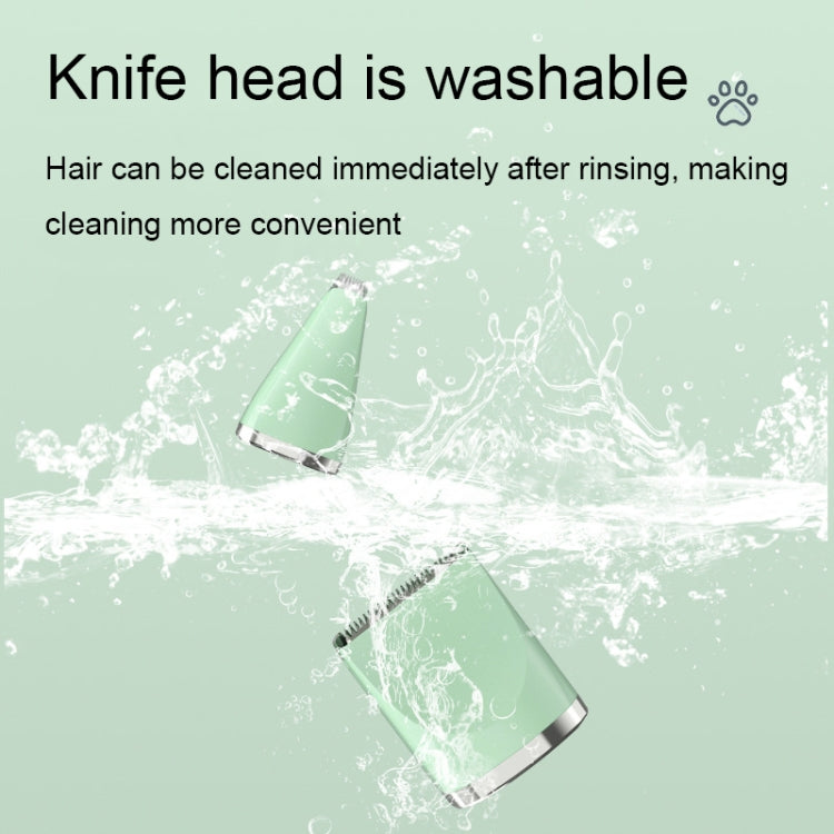Multifunctional Pet Electric Shaver Cat And Dog Hair Clipper, Color: 4-in-1 White