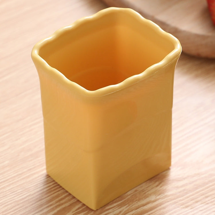 Cup Slicer Strawberry Grape Vegetable Slicing Tool Kitchen Gadget(Yellow)