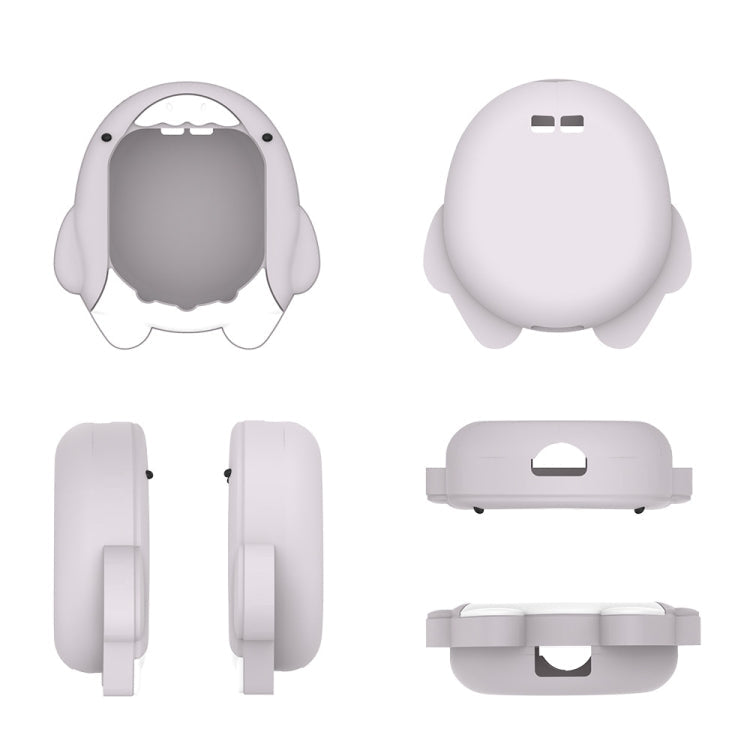 For Tamagotchi Uni (2023) Cartoon Shark Electronic Pet Game Console Silicone Protective Cover(C601)