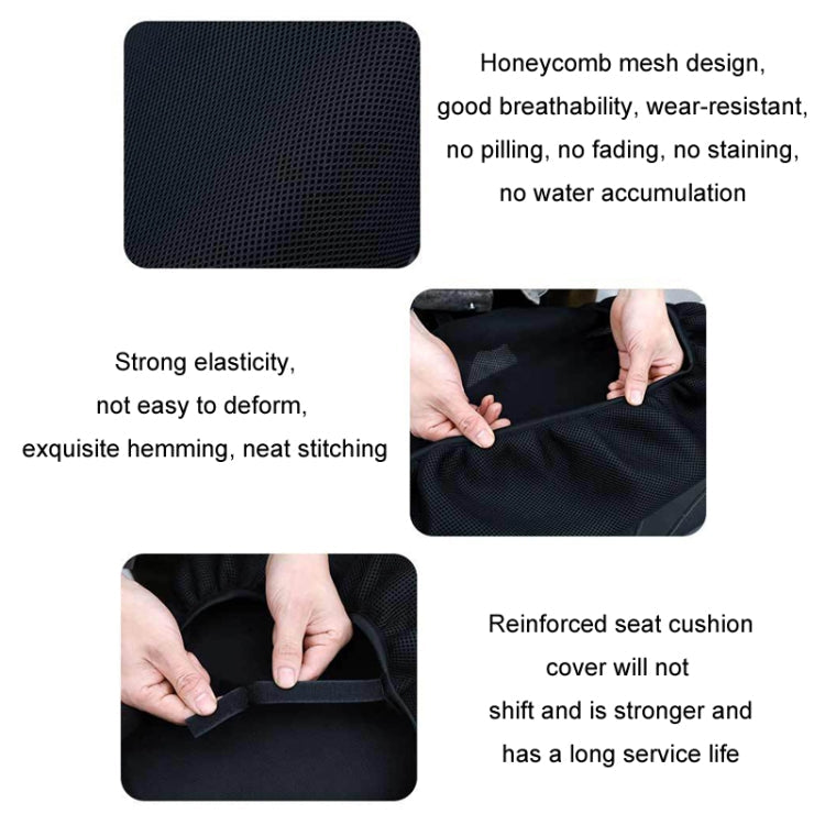 80x60cm Electric Vehicle Motorcycle Seat Cushion Thickened Sun Protection Cover