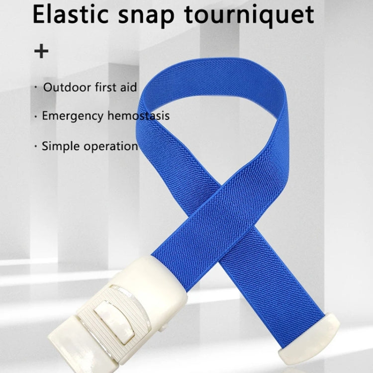 2.5x40cm Quick Detachable Emergency Buckle Tourniquet Outdoor Survival Camping Equipment(White)