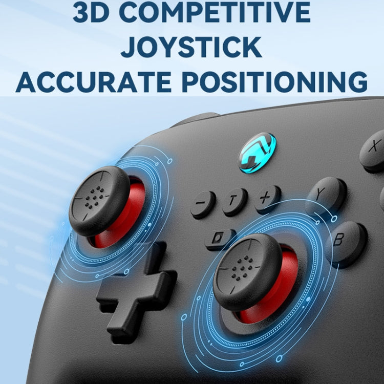 Wireless Bluetooth Gamepad With Wakeup Vibration Body Gamepad For Switch / Android / Apple / PC(Green)