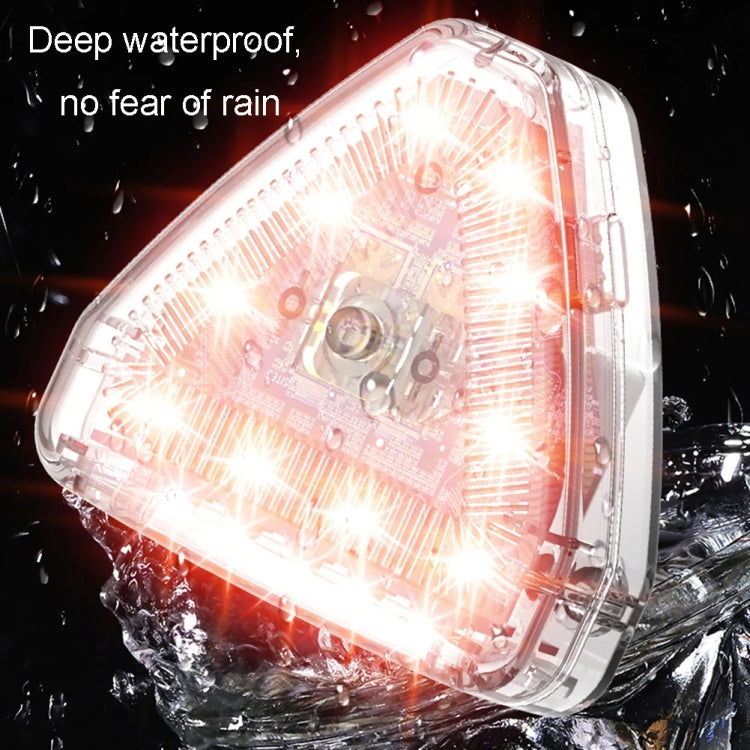 M7 Motorcycle Flashing Light Waterproof Long Duration Wireless Remote Control Modified Warning Lights(One Light One Remote Control)