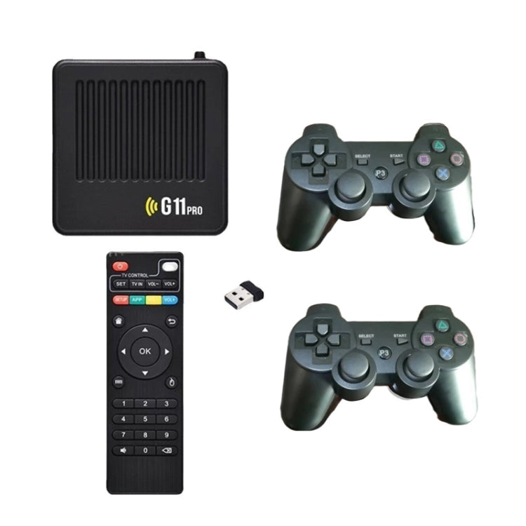 G11 PRO Game Machine TV Box Dual System HDMI HD 4K Retro Arcade, Style: 256G+Charging Handle
